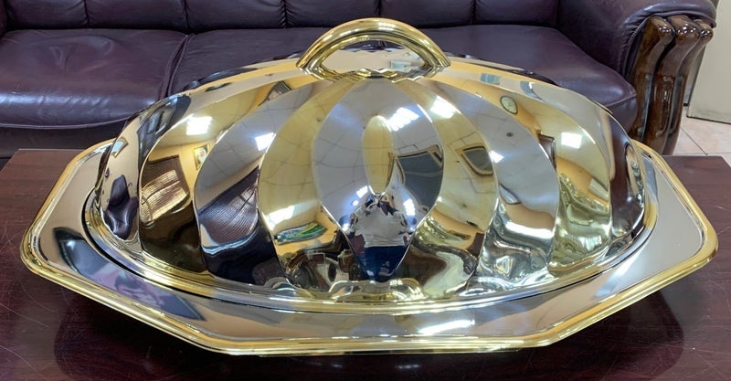 جاز كوزي تقديم بيضاوي كبير بالغطاء 86×58سم - Image 1