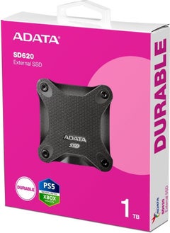 ADATA 1tb SD620 Black Portable USB 3.2 Gen2 SSD  - Image 2