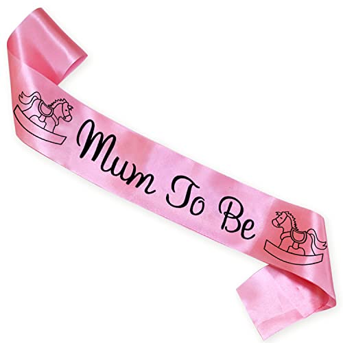 Wobbox Baby Shower Decoration Items| Baby Shower Photo Booth Props for Photoshoot, Mom to Be Satin Sash Daddy to Be Decoration, Godh Bharai Decoration Kit-(FP431) - Image 4