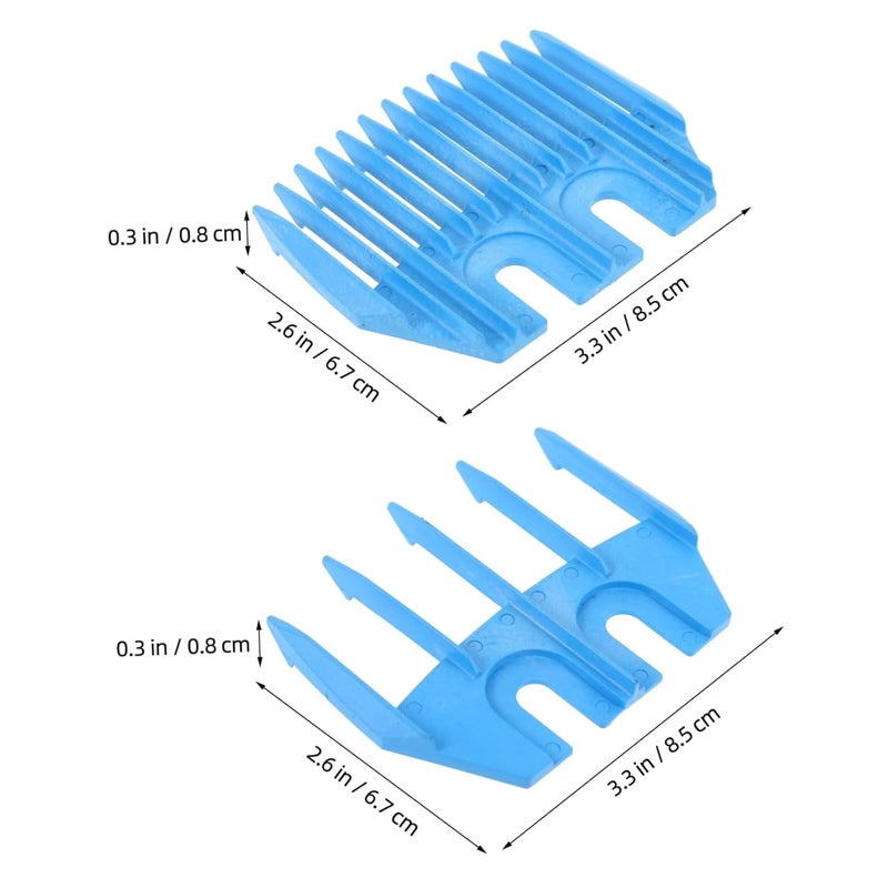2pcs Sheep Trimmer Guide Attachment Clipper Combs Clipper Attachments Shear Guide for Goats - Image 2