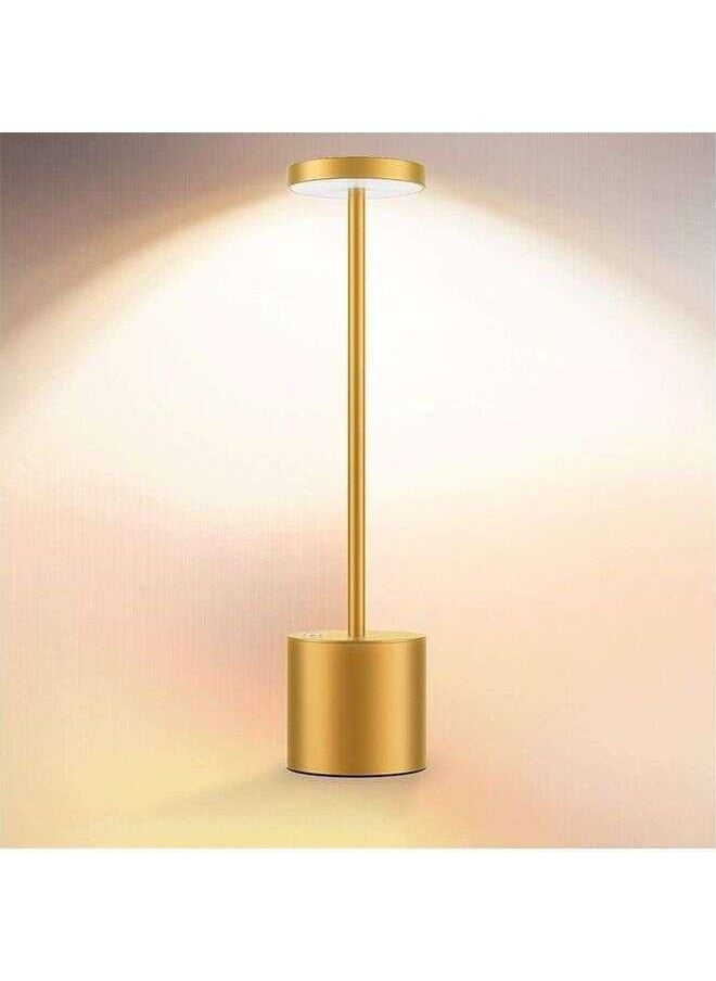 هابي لايت مصباح طاولة LED ذهبي بتصميم و شكل اْنيق  - Image 4