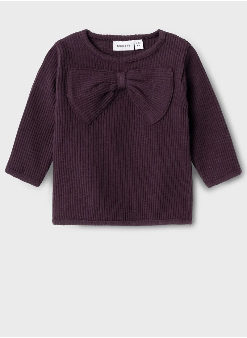 نيم ات Kids Bow Detail Top