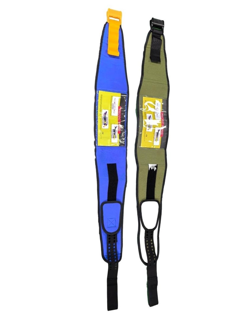 ABRONN - 1 PCS Pelvic Sling for Emergency Immobilization - Adjustable, Durable, Lightweight, Supportive Design for Pelvic Fractures & Injuries, Quick & Easy to Use, Ideal for First Aid & Medical Emergencies. - Image 1