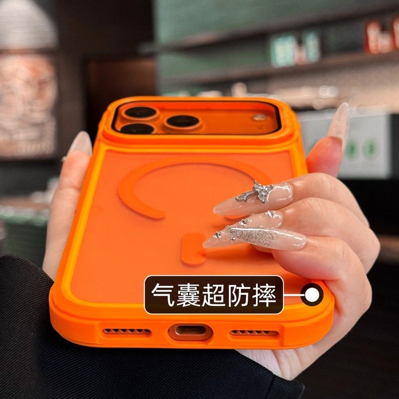 MagSafe iPhone 12 Acrylic Case Protective for Kickstand and Skin Feel in Green for Tabletop Use - Image 5