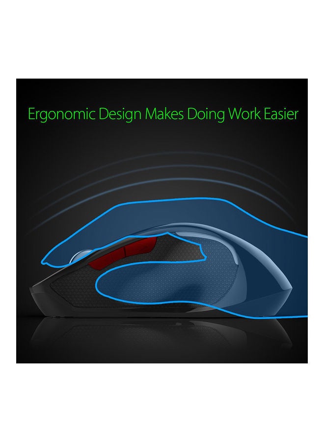 NIBEMINENT Wireless Mouse Black - Image 4