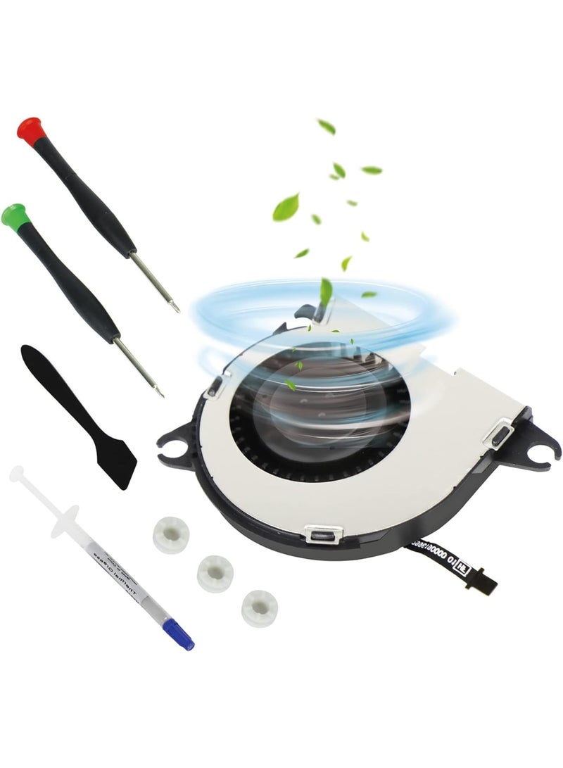 SOLARAE New Replacement Internal Cooling Fan, CPU Heatsink Cooler, Compatible with Nintendo Switch HAC-001 NS 2017 Console, PlayStation 4 Console, with PH1 Screwdriver Repair Tool Kit - Image 2