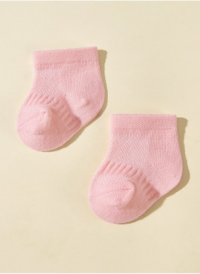 10 Pairs Of Infant And Toddler Four-Season Short Socks And Mid-Tube Socks - Image 3