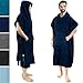 Suncube SUN CUBE Surf Poncho Changing Robe with Hood | Thick Quick Dry Microfiber Wetsuit Changing Towel for Surfing Beach Swim - Image 2
