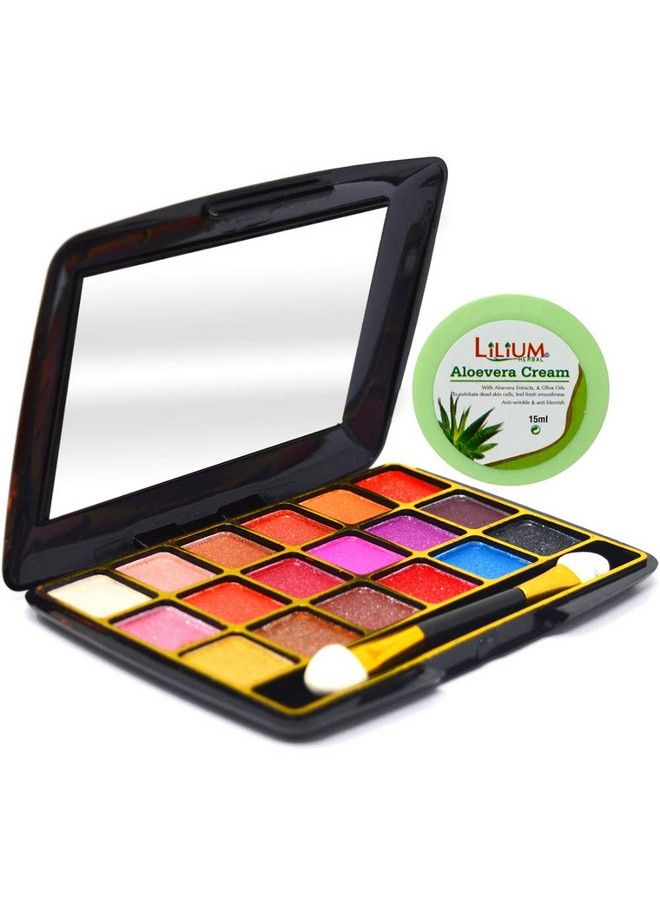 BR ظلال عيون 18 لون 881802 متعدد الألوان 0.45 جرام مع كريم الألوفيرا - Image 1