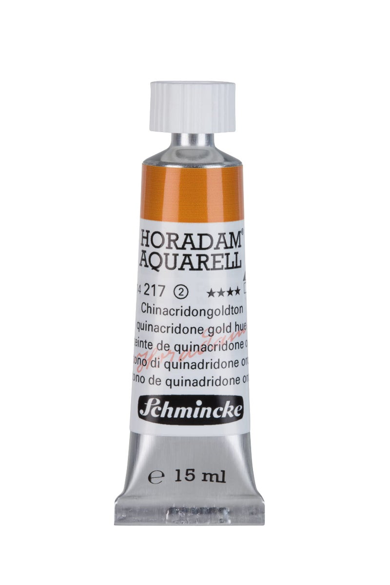 Schmincke HORADAM AQUARELL finest artists watercolours quinacridone gold tone 15 ml - Image 2
