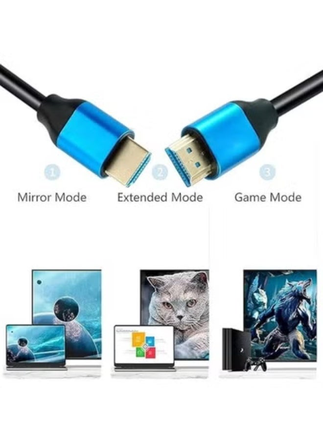 Ultra HD HDMI 2.0 High-Speed Cable – 4Kx2K 2160P UHD Transmission, 1.5M - https://f.nooncdn.com/p/pzsku/Z230671C490A7D8C162CCZ/45/1759213087/b29bcf43-89ca-4b53-b21a-30e0bb0f7ee6.jpg