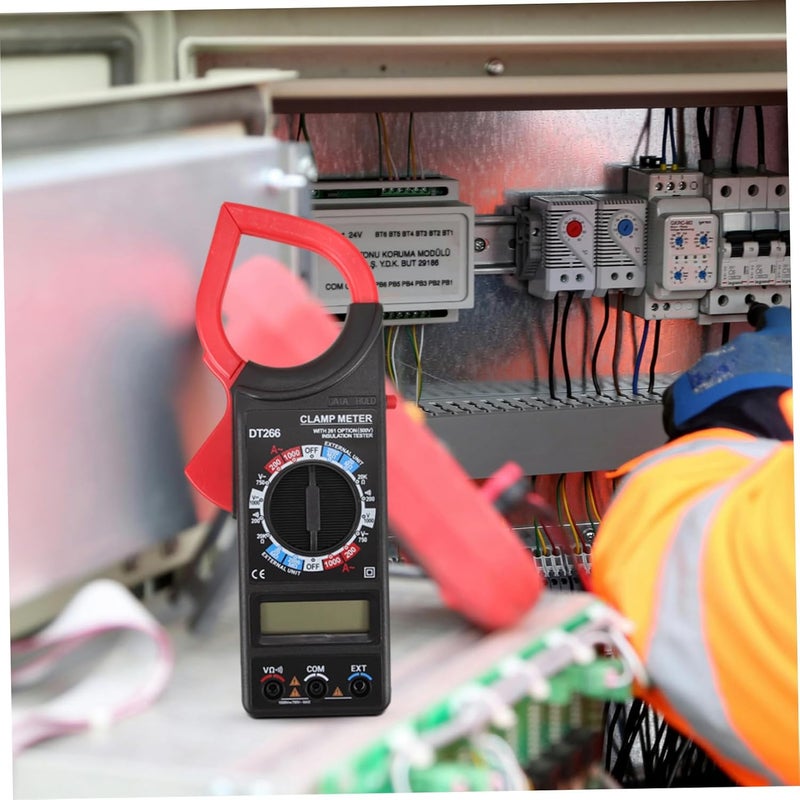 High Precision Digital Clamp Multimeter Auto AC DC Amp Clamp Tester with Buzzer - Image 5