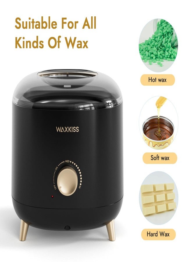 Wax Bear Large-Capacity Wax Warmer for Hair Removal – 1000 ml Wax Heater with Adjustable Temperature Control, Ideal for Salon & At-Home Use (Black - Image 3