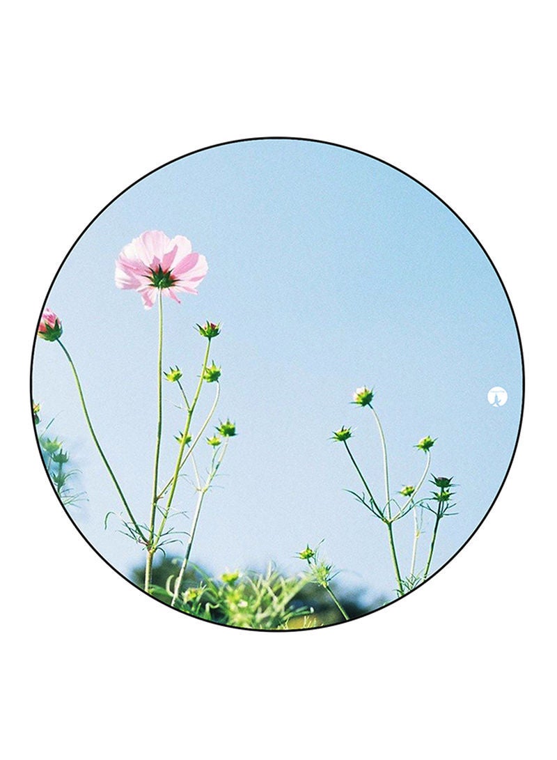 RKN Flowers Printed Mouse Pad  Multicolour