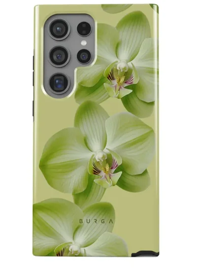 BURGA BURGA Phone Case Compatible with Samsung Galaxy S24 Ultra Mobile Phone Case Hybrid 2 Layer Hard Shell Silicone Protective Case Purity Scratch Resistant Shockproof Cover
