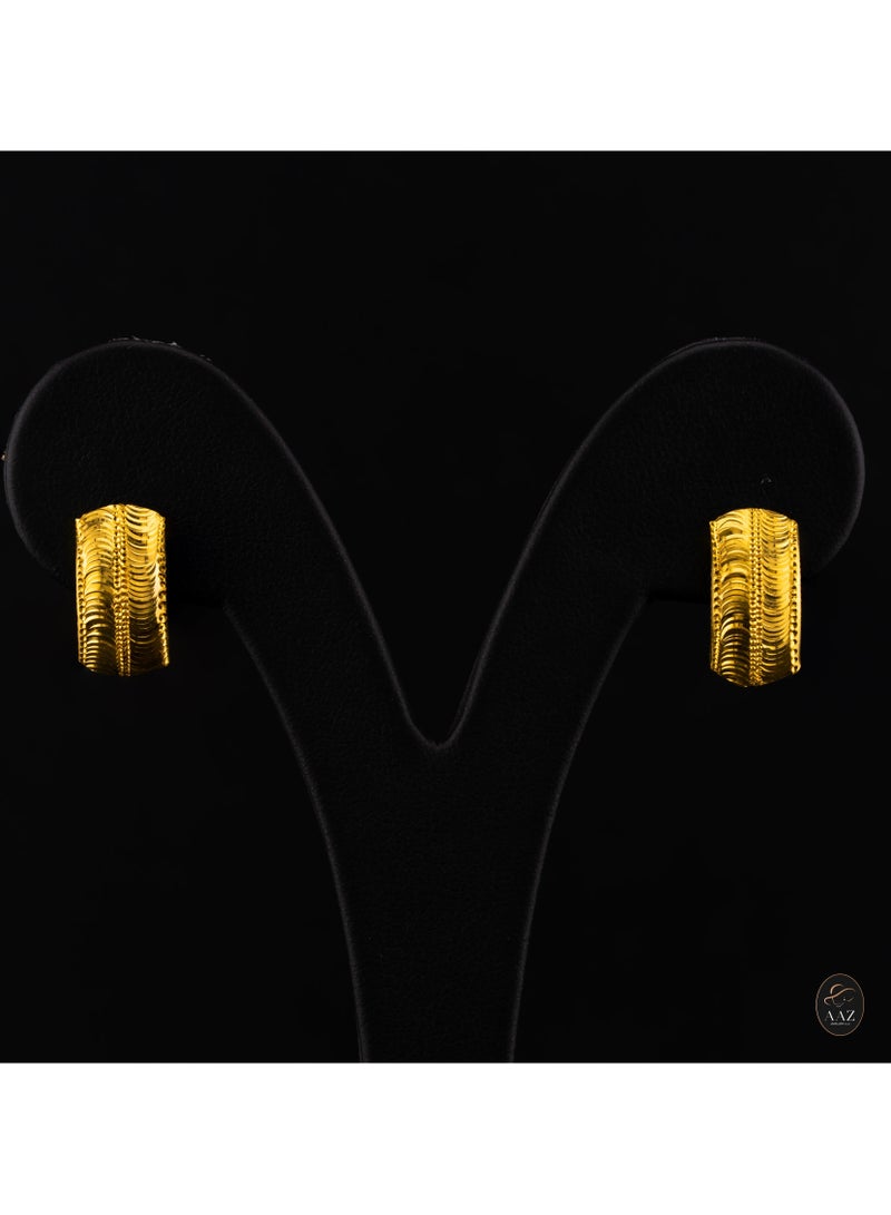 AAZ Jewellery L.L.C Bow 22K Gold Earrings - Image 4
