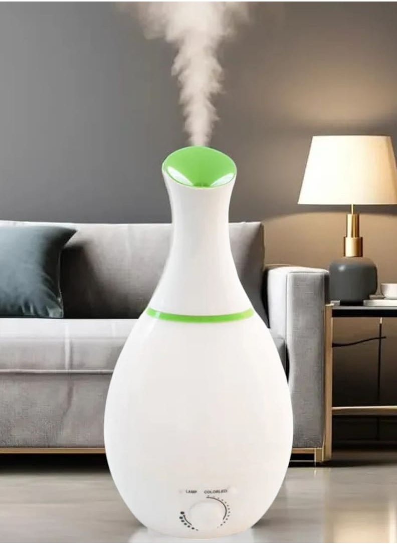 منقي الهواء 2.6 لتر موزع الزيوت العطرية، فوهة فائقة الهدوء 360 درجة، تغيير اللون، ايقاف تلقائي وضوء الاشعة فوق البنفسجية، يدوم حتى 24 ساعه  - Image 5