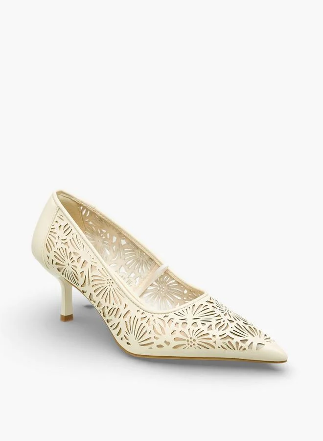 سيليست Women Laser Cut Pumps