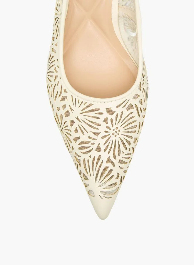 Celeste  Women Laser Cut Pumps for Women | Best Price UAE