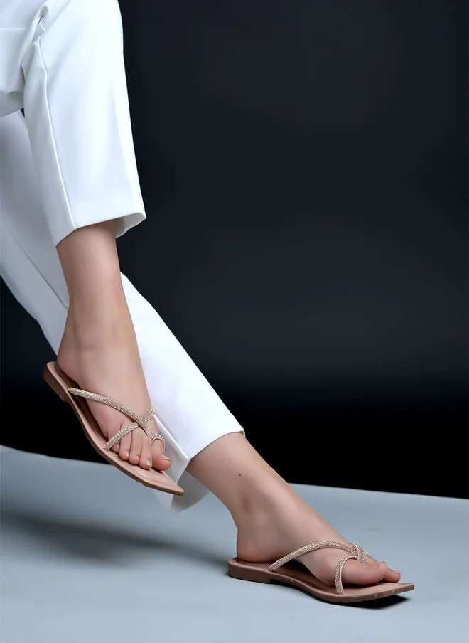 Shoetopia Shoetopia Embellished Comfortable Slip on Flats | Cushioned Footbed | Flexible | Casual, Ethnic, Festive, Party Wear