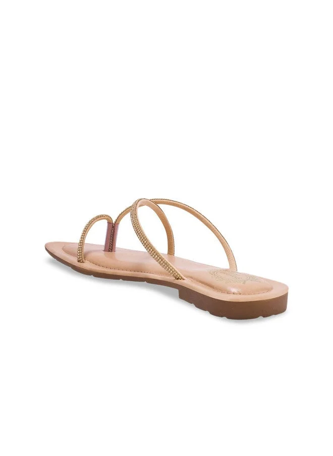 شوتوبيا Shoetopia Embellished Comfortable Slip on Flats | Cushioned Footbed | Flexible | Casual, Ethnic, Festive, Party Wear