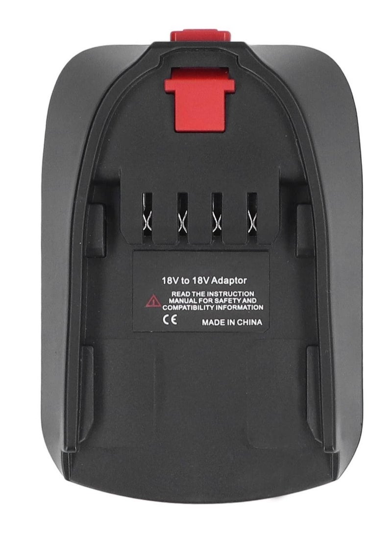 Replace for Bosch pba 18V Battery, Adapter for Makita Convert for Bosch 18V PBA Green Power Tools,  Compatible for Bosch BAT618 Li Ion Batteries 18V Electrical Power Tool BOSB18C - Image 1