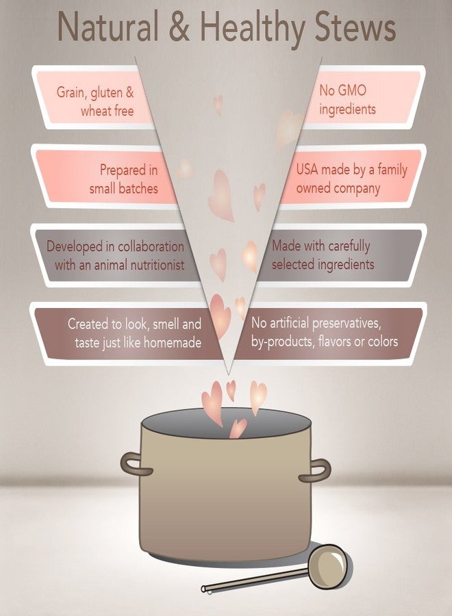 Caru Daily Dish Turkey With Wild Salmon Stew, Natural Adult Wet Dog Food With Real Chunks Of Turkey And Wild Salmon, With Added Vitamins And Minerals, Non-Gmo Ingredients (12.5 Oz) - Image 4