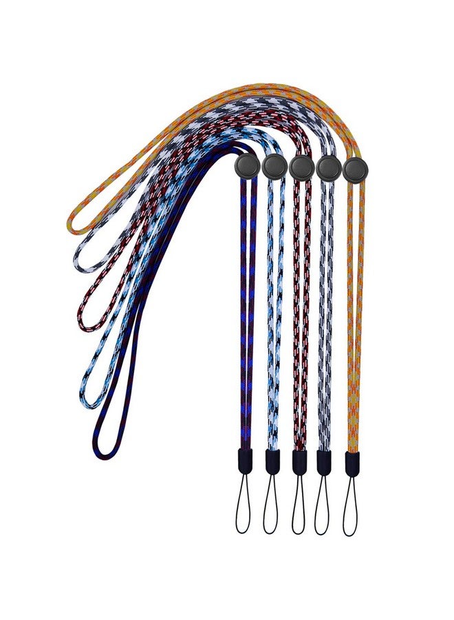 YOUOWO 5 Pack Lanyard Adjustable Lanyards Neck Strap Lanyard For Keys Pen Phone Id Badges Holder - Image 4