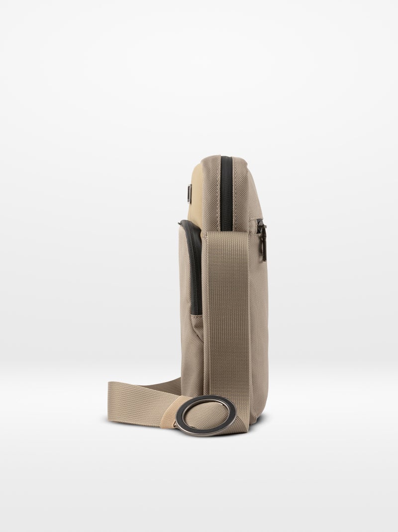 ORYX O-Cross Lightweight Travel Sling with MagSafe Multi-Pocket Organizer Khaki - Image 3