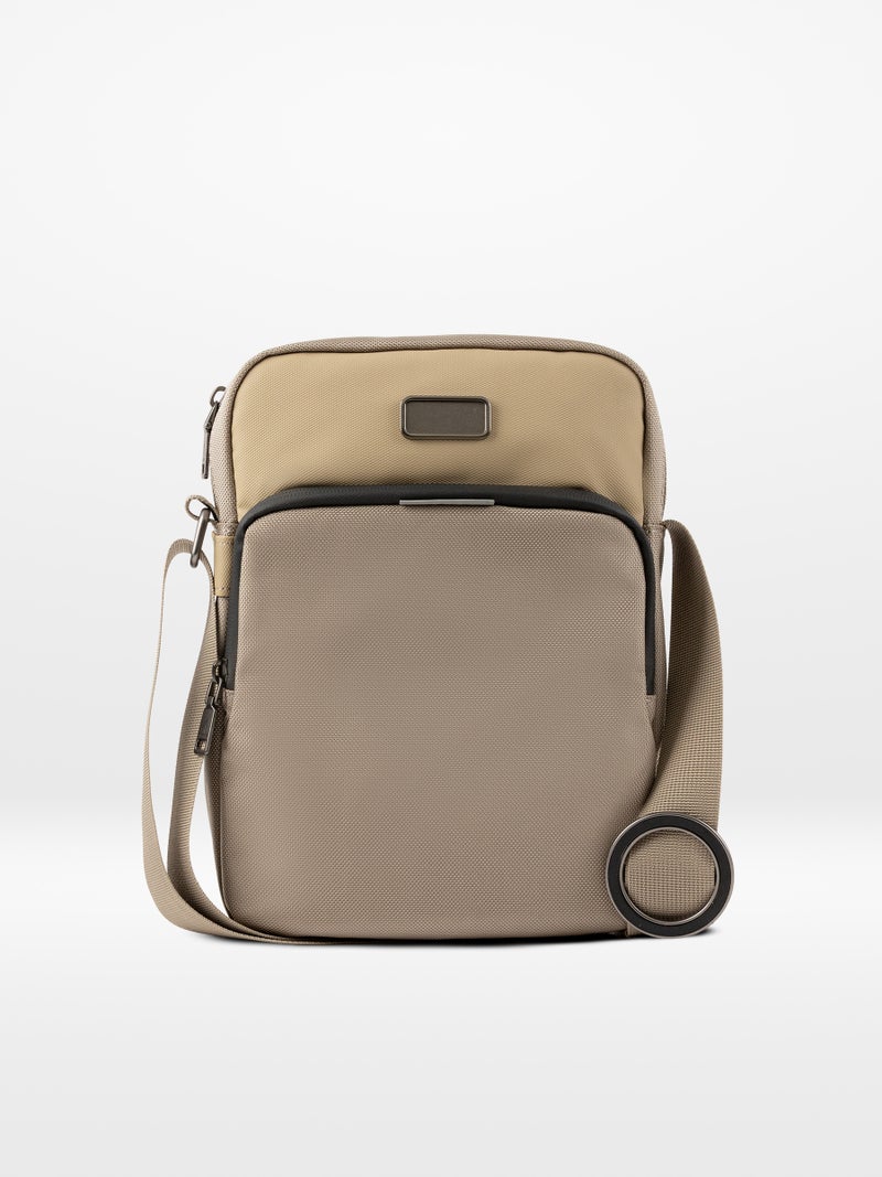 ORYX O-Cross Lightweight Travel Sling with MagSafe Multi-Pocket Organizer Khaki - Image 1