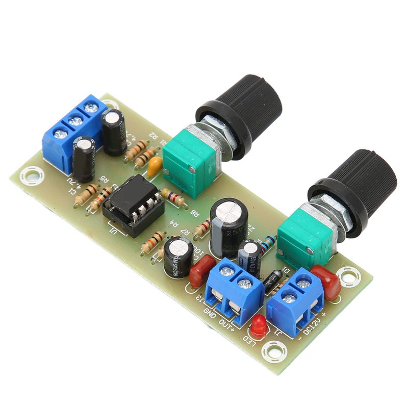 Subwoofer Preamp Board Single Supply Low Pass Filter Boards with LED Indicators DC10‑24V - Image 5