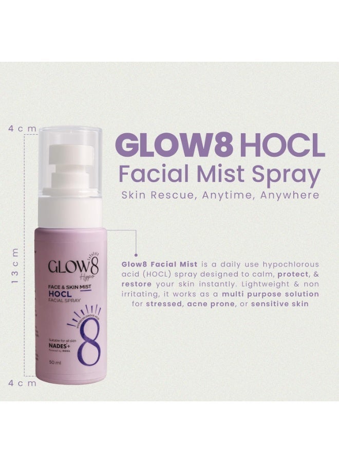  جلو8 Glow8 SOS Spray for Skin Care Hydration Contains Hypochlorous Acid for Daily Use - Image 2