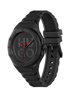 HUGO BOSS Men's Analog Round Shape Silicone Wrist Watch 1530326 - 42 Mm  - Image 1