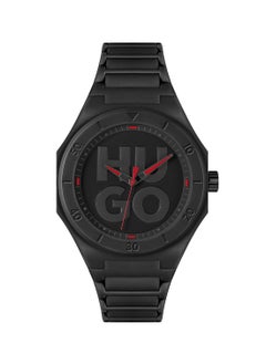 HUGO BOSS Men's Analog Round Shape Silicone Wrist Watch 1530326 - 42 Mm  - Image 2