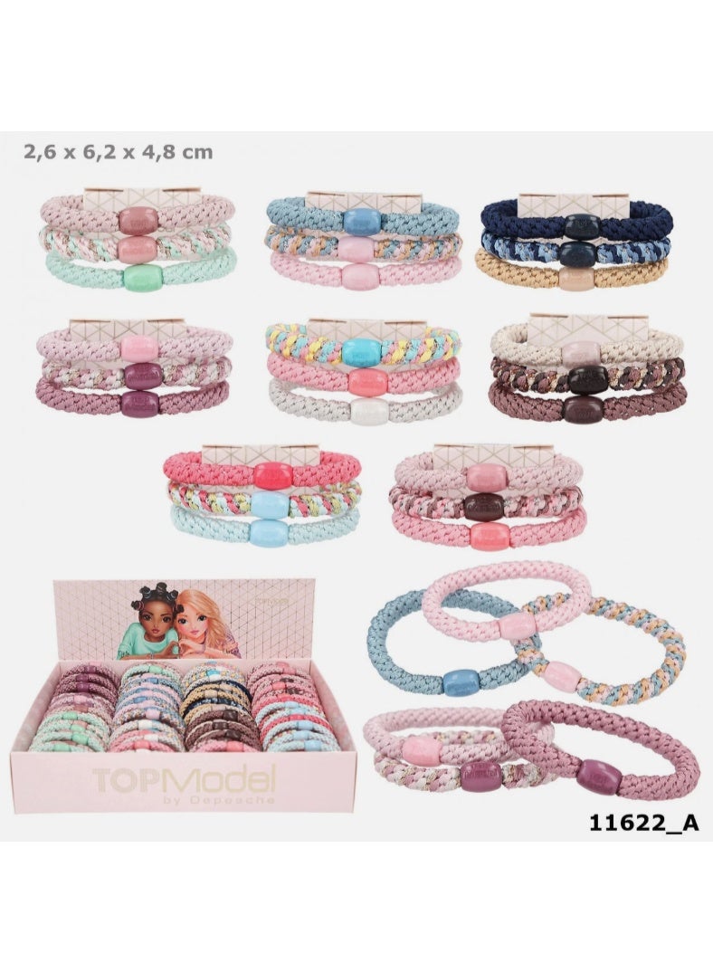 TOPModel Hairband Set with Hair Accessories & Bobble Hairbands for Kids - Image 3