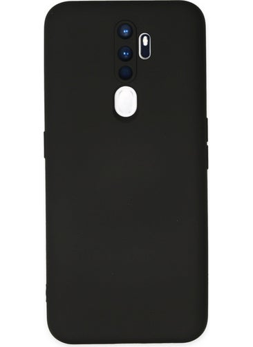HappyCase Oppo A5 2020 Case Nano Velvet Silicone Inside - Black  - Image 1