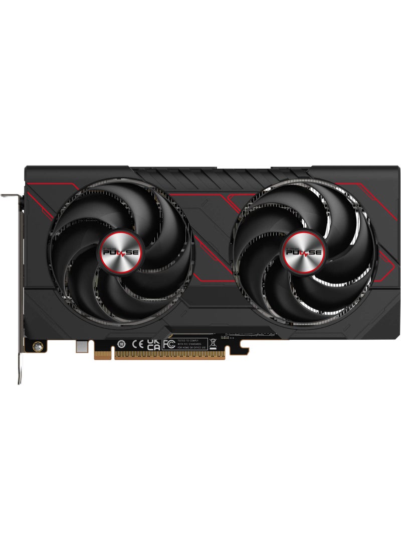 Sapphire PULSE AMD Radeon RX 9060 XT Graphics Card, 16GB GDDR6 128-Bit Memory, 3290 MHz Boost Clock, 2048 Stream Processors, 20 Gbps Memory Speed, PCI-Express 5.0 x16 | 11350-03-20G  - Image 2