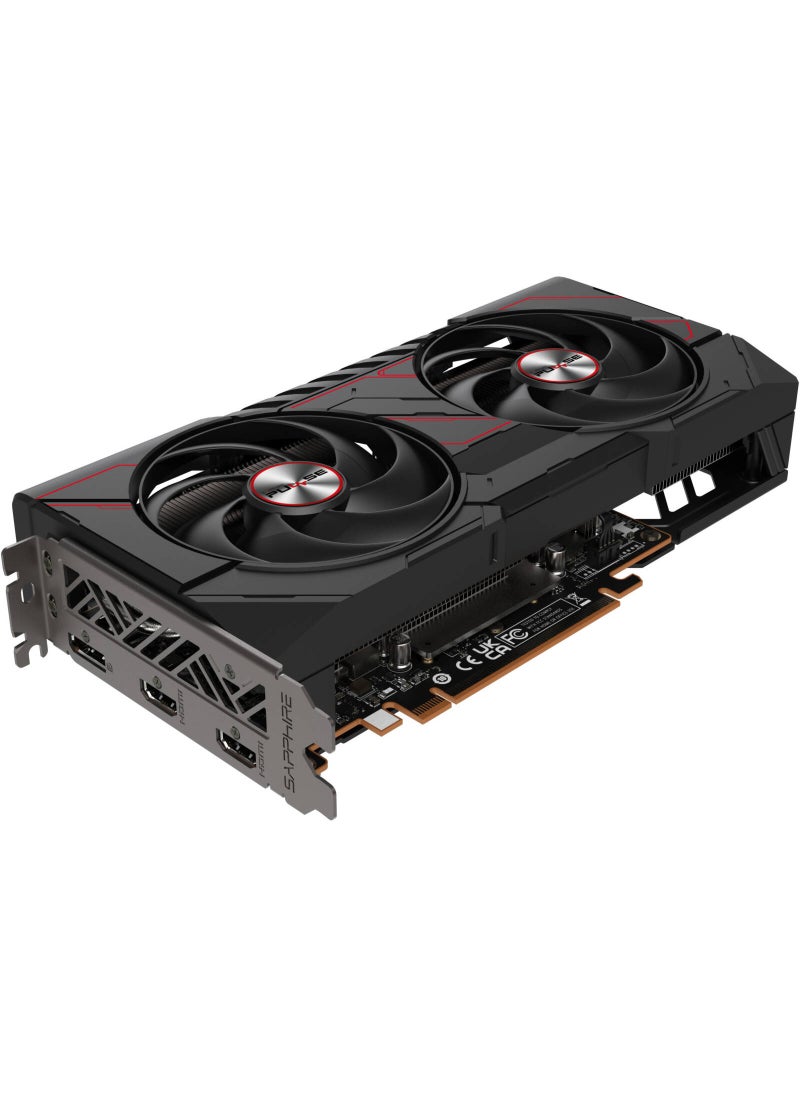 Sapphire PULSE AMD Radeon RX 9060 XT Graphics Card, 16GB GDDR6 128-Bit Memory, 3290 MHz Boost Clock, 2048 Stream Processors, 20 Gbps Memory Speed, PCI-Express 5.0 x16 | 11350-03-20G  - Image 3