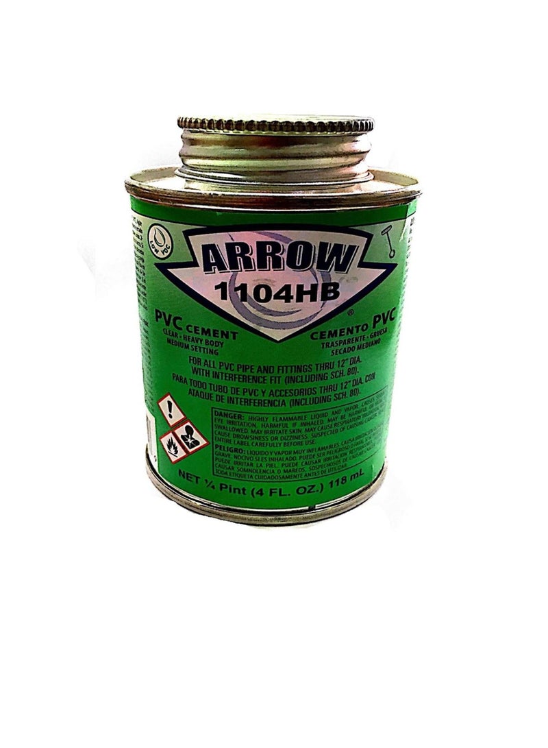 Arrow USA PVC Cement Solvent Glue, 118ml - Image 3