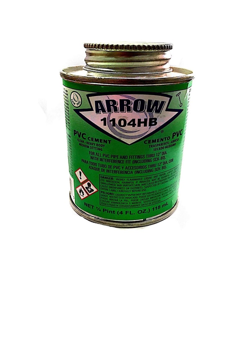 Arrow USA PVC Cement Solvent Glue, 118ml - Image 2