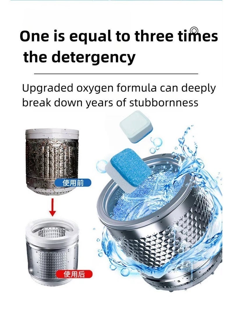 Effervescent washing machine drum cleaner – Automatic washing machine drum cleaning and sanitizing tablets – Pack of 12 tablets - Image 5