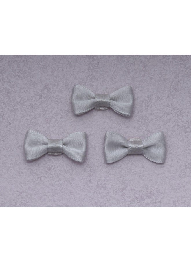 50 Pcs Mini Bow Ribbon Satin Soft Black Appliques Boutique Bow Ties For Diy Crafting Sewing Project Making Scrapbooking Embellishment Diy Decoration Wedding Parties Gift Décor (Grey) - pzsku/Z230778DB4075B9656512Z/45/_/1734348122/7ac70494-84c2-4e8e-838a-75a851fbf2da