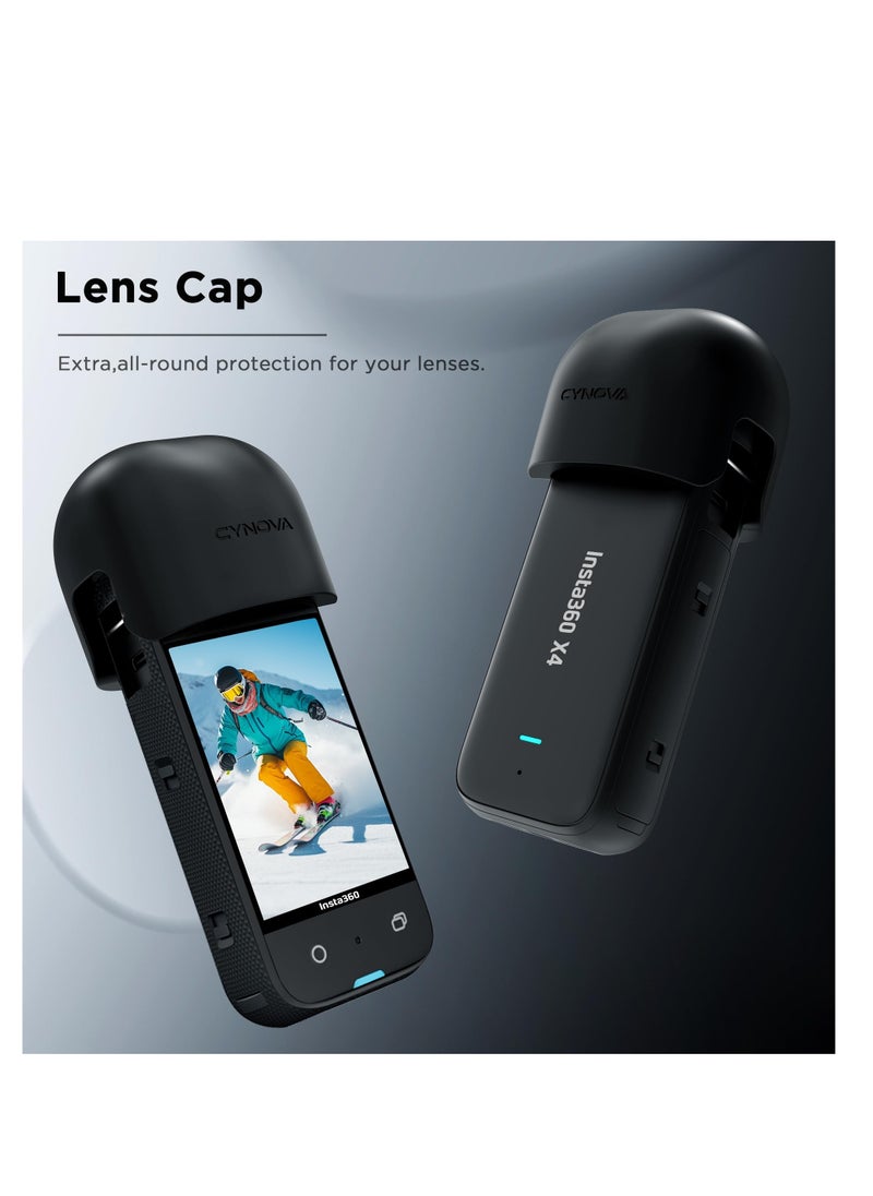 XICEN - Insta 360 X4 Protective Case for Standard Lens Guard (Not X4 Premium Lens Guard) - Image 1