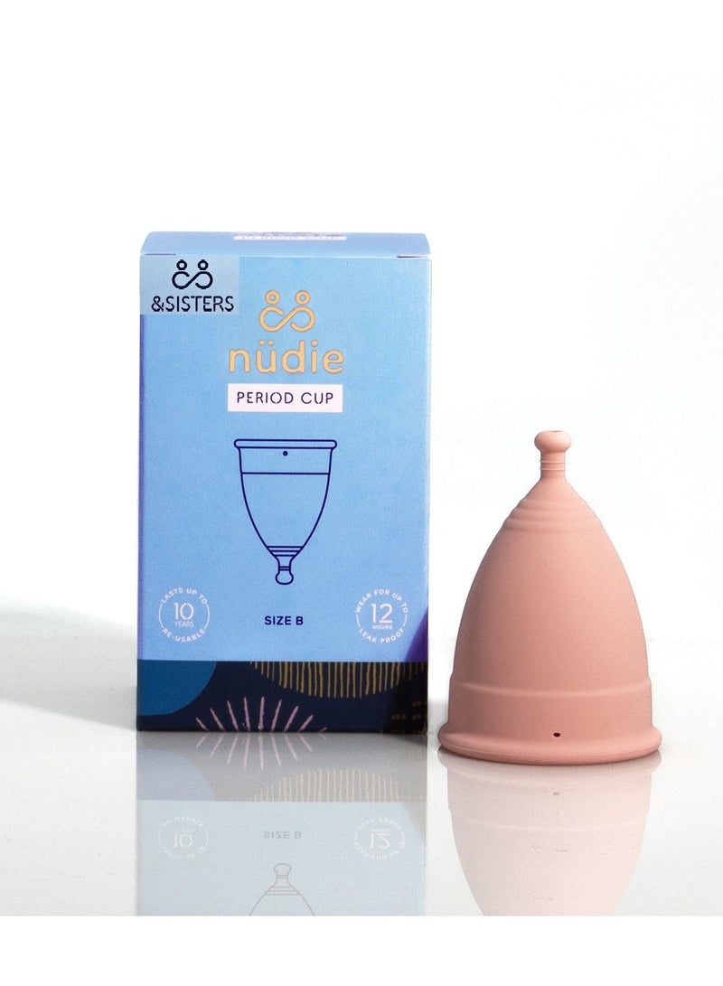 &SISTERS The Nudie Period Cup Size B 32Ml Cup - Image 1