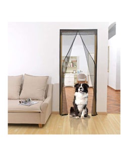 BAIG Magnetic Screen DoorSKY-TOUCH Magnetic Fly Screen Door, Heavy-Duty Anti Mosquito Mesh No Gap,Super Quiet, No Drilling, Washable Mesh, Keep Fresh Air in & Bugs Out Balcony Sliding Living Room Children's Room  - Image 2