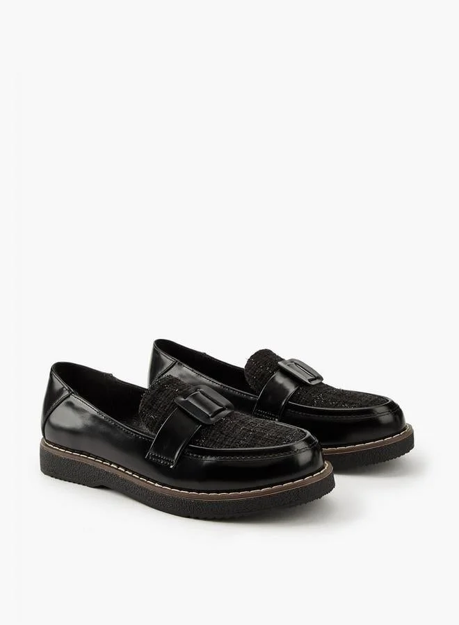 فلورا بيلا من شو إكسبرس Flora Bella Buckle Accent Slip-On Loafers