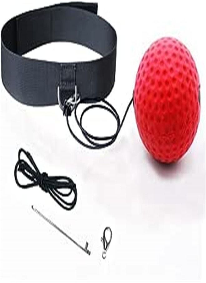 Goolsky Eyewalk Boxing Reflex Ball Training Hand Eye Coordination With Headband, Portable Boxing Punch Ball To Improve Reaction And Speed For Training And Fitness  - Image 1