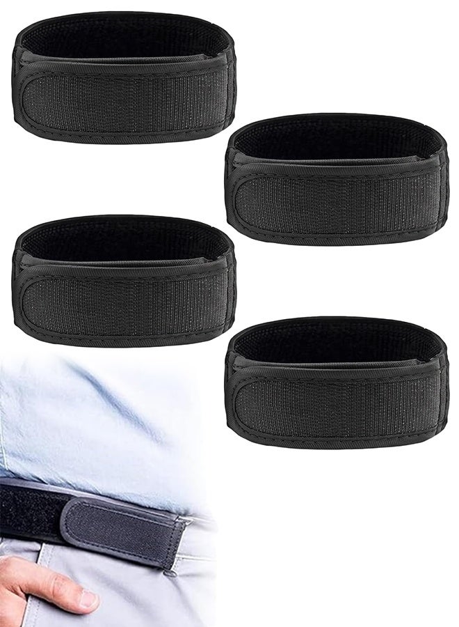 4 Pcs No Buckle Belt,Lazy Adjustable Belt, Adjustable Invisible Side Belts for Men Work,Home,Traveling,Jeans Pants, Convenience Belts - Image 1