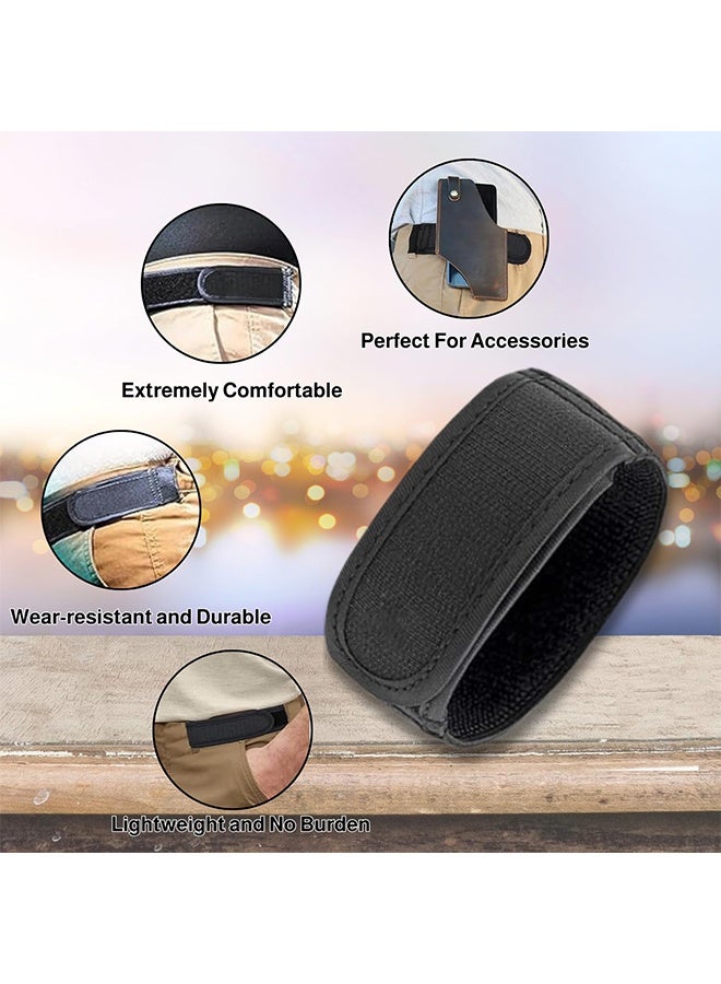 4 Pcs No Buckle Belt,Lazy Adjustable Belt, Adjustable Invisible Side Belts for Men Work,Home,Traveling,Jeans Pants, Convenience Belts - Image 4