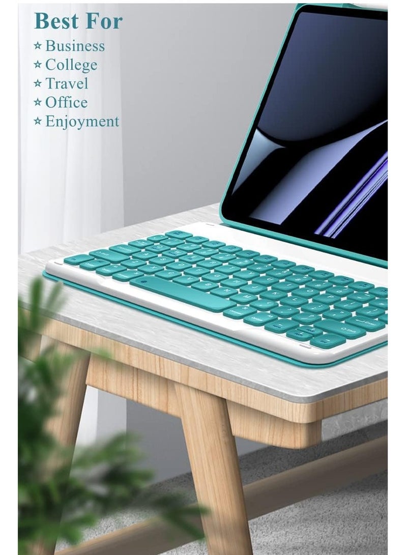 JAJEEK iPad 9.7 Inch Keyboard Case for iPad Air 2nd Gen, iPad 5th Gen & iPad 6th Gen (2017/2018) – Smart Foldable Cover with Pencil Holder & Magnetically Detachable Wireless Keyboard, Black - Image 5
